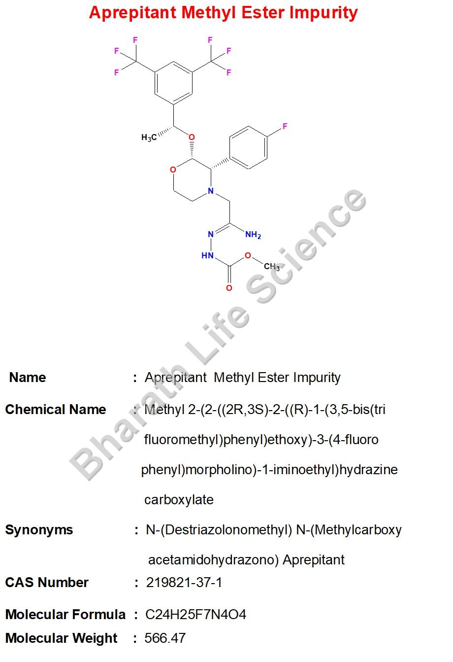 Aprepitant Methyl Ester Impurity